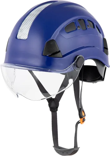 Miniatura 14 de Casco Protector Defender Safety H1 con Visera ANSI Z89.1 Blanco