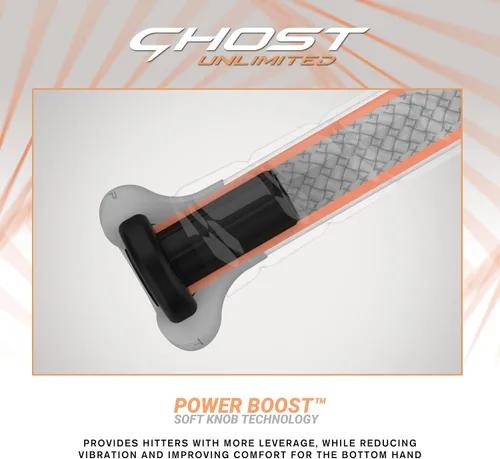 Miniatura 4 de Easton Bate de sóftbol Ghost Unlimited Fastpitch Aprobado para todos los campos -8 / -9 / -10 / -11 Drop 1 pieza compuesta