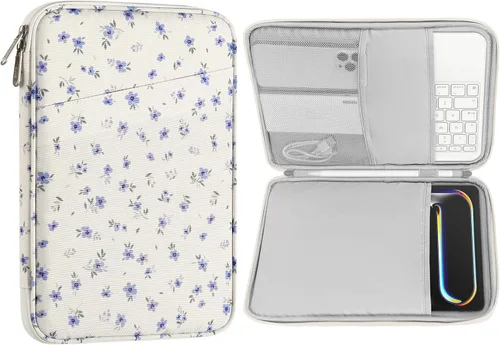 Miniatura 30 de MoKo Funda para tablet de 9 a 11 pulgadas, compatible con iPad Air M4/Pro M5 de 11 pulgadas, iPad A16 de 11 pulgadas, i-Pad 10/9/8/7th/Air 5/4th
