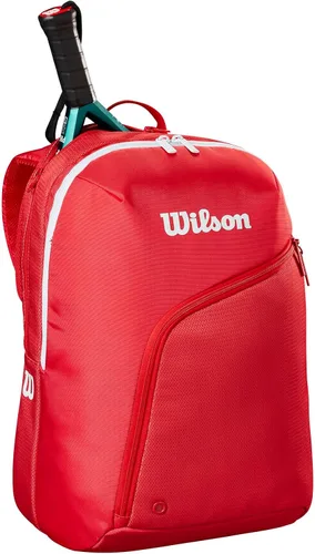 Miniatura 2 de WILSON Tour Padel Mochila - Capacidad para 1 pala de pádel, rojo/blanco