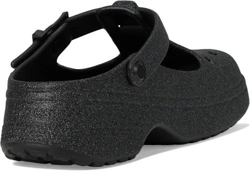 Miniatura 5 de Crocs Zuecos clásicos Mary Jane para mujer negro con brillo