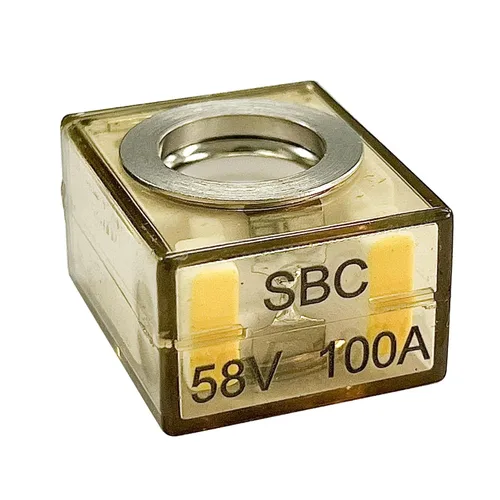 Miniatura 13 de Bloque de fusibles de terminal doble South Bend Components con clasificación marina (MRBF), 300A máx., 58V CC máx., IP 66, protegido contra