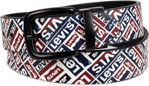 Miniatura 58 de Levi's Cinturón para niños grandes, cinturón reversible dos en uno informal apto para la escuela