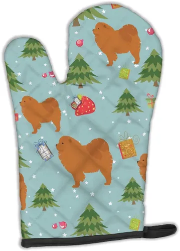 Miniatura 38 de Caroline's Treasures BB4872OVMT - Guante de horno de Navidad Affenpinscher resistente al calor, grueso para sartenes calientes y horno, manopla