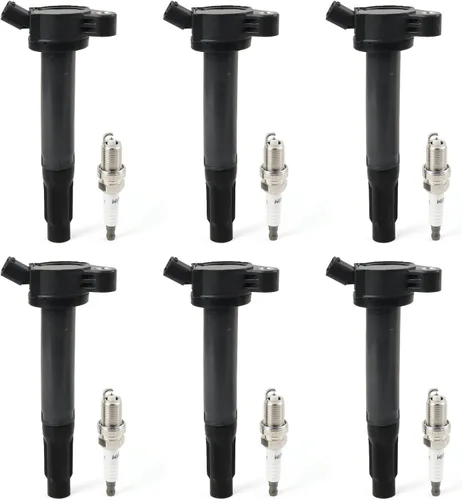 Miniatura 19 de Paquete de 8 bobinas de encendido UF535 de 8 piezas y bujías de iridio compatibles con Mercedes-Benz CLS550 E550 S550 GL450 SL550 ML550 S450 CL550