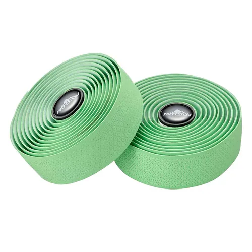 Miniatura 17 de VXM Bike Handlebar Tape,3D Silicone Particles Road Bicycle Bar Tape + Rainbow Steel Plugs,EVA Cycling Handle Grip Wrap-2 Rolls (red)
