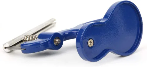 Miniatura 5 de Set de prensa de reloj profesional kit de reparación de reloj kit de herramientas de reparación con 12 piezas de troqueles azul