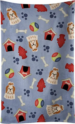 Miniatura 60 de Caroline's Treasures BB2654KTWL Dog House Collection Airedale - Toalla de cocina para invitados, toalla de baño decorativa para cara, té, paño