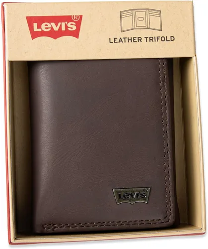 Miniatura 21 de Levi's Billetera triple para hombre, elegante y delgada, incluye ventana de identificación y tarjetero de crédito