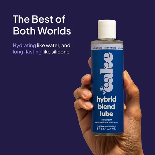 Miniatura 3 de Hello cake Lubricante híbrido – Lubricante personal de silicona y a base de agua, seguro para todos los materiales de juguetes, ultra resbaladizo