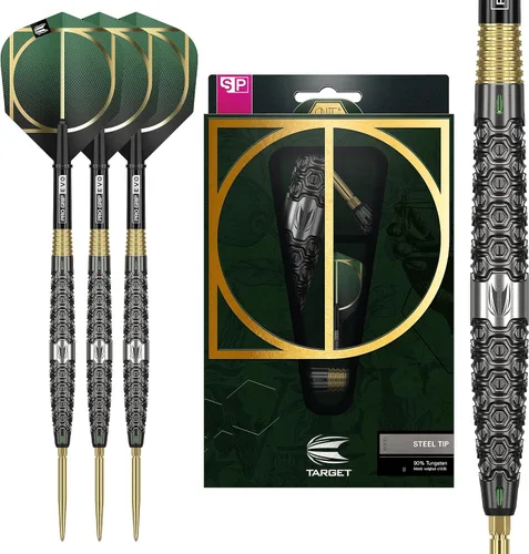 Target Darts Cult - Juego de dardos de punta de acero al 90% de tungsteno | Juego de dardos de punta suiza, barril de tungsteno, juego de dardos