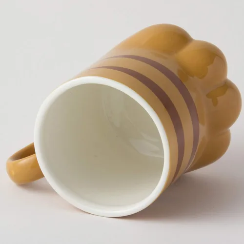 Miniatura 5 de Taza de porcelana Tiger Cat Paw de 9 onzas