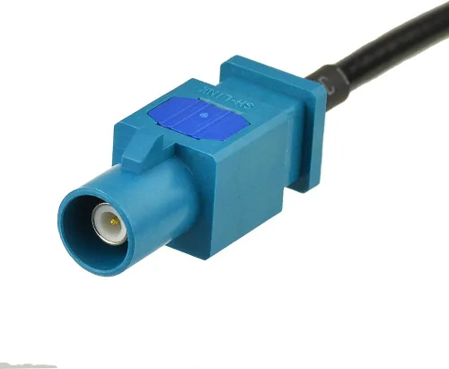 Miniatura 3 de Bingfu Fakra Z macho a macho cable adaptador de antena de coche 11.8 in 12 pulgadas para coche estéreo Android unidad principal navegación GPS FM AM