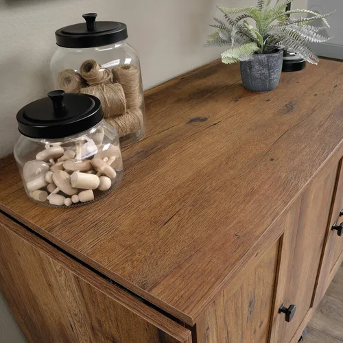 Miniatura 6 de Sauder Varias gabinetes de almacenamiento para costura/manualidades/despensa, acabado de roble vintage Vintage Oak