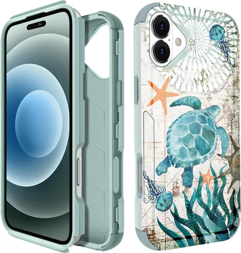 Miniatura 124 de para iPhone 11 - Funda para mujeres y niñas, diseño único estético, mariposa azul kawaii para adolescentes, funda protectora resistente, dura, a