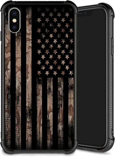Miniatura 45 de Funda compatible con iPhone Xs, diseño de plexiglás X para niños y hombres, diseño de lobo malo, a prueba de golpes, antiarañazos, para iPhone X/Xs
