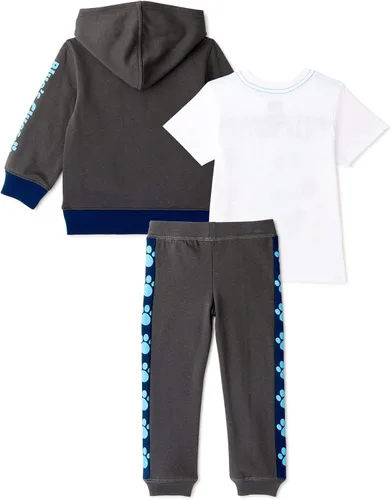 Miniatura 2 de Nickelodeon Blues Clues You Sudadera con capucha camiseta y pantalón deportivo de 3 piezas juego de traje de Athleisure para niño Nick Jr