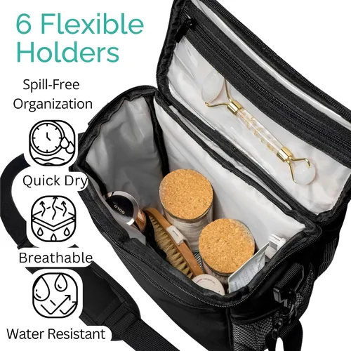 Miniatura 6 de TERRA HOME Bolsa portátil XL para ducha, artículos esenciales para la habitación del dormitorio universitario para hombres, mujeres, estudiantes