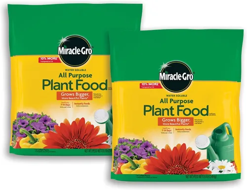 Miracle-Gro - Alimento soluble en agua para plantas multiusos, fertilizante para todas las plantas de interior o exterior, incluyendo rosas, flores,