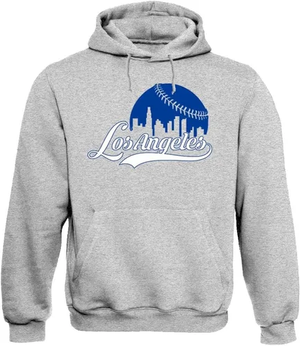Miniatura 19 de Xtreme Apparrel Cityscape Skyline - Sudadera con capucha para hombre para fanáticos del béisbol