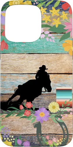 Miniatura 31 de Cute Serape Spring Flower Rodeo Western Horse Barrel Racing Case for iPhone 17