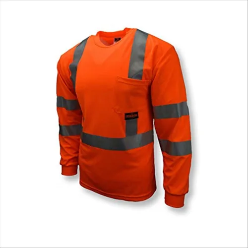 Miniatura 10 de Radians ST21-3PGS-2X Clase 3 Camiseta de seguridad de manga larga Max-Dri con malla transpirable, 2X-Grande, Verde