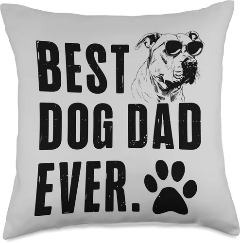 Miniatura 4 de Dogo Argentino Daddy Dad Best Dog Dad Ever - Almohada para hombre