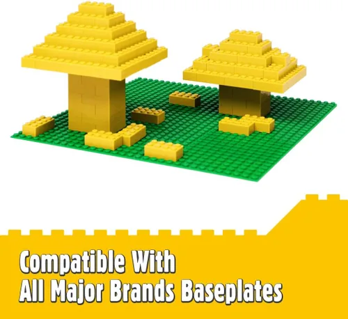 Miniatura 4 de Ladrillos de construcción clásicos, 100 piezas de bloques de construcción de 2 x 4, juguetes de construcción creativos STEM compatibles con todas