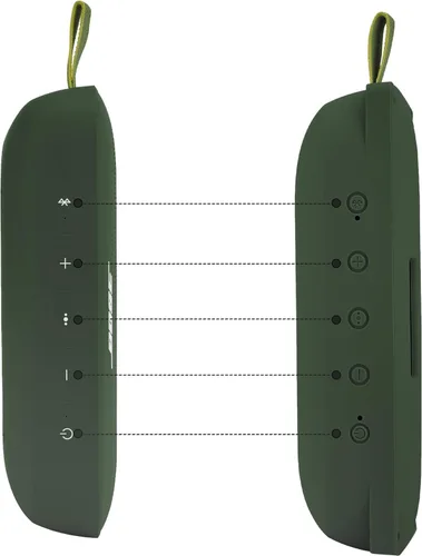 Miniatura 6 de co2CREA Funda de silicona suave de repuesto para altavoz portátil Bose SoundLink Flex Bluetooth (funda de silicona, funda verde ciprés)