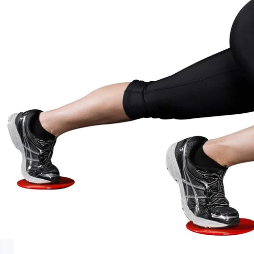 Miniatura 3 de Glide Discs - Planeadores de doble cara para alfombras o pisos de madera dura, equipo de ejercicio abdominal con guía de entrenamiento más