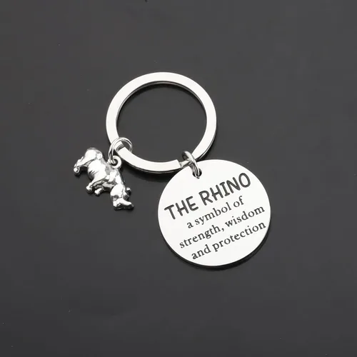 Miniatura 4 de Regalo de rinoceronte regalo para amantes del rinoceronte, regalo de rinoceronte, regalo de animal, rinoceronte, un símbolo de fuerza, sabiduría