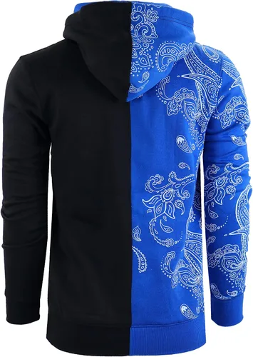Miniatura 101 de SCREENSHOT Sudadera urbana de forro polar para hombre, diseño de dibujos animados de animación, parche bordado de gel