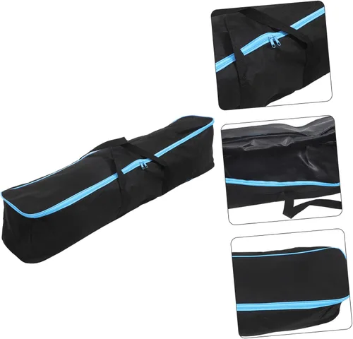 Miniatura 8 de Bolsa de almacenamiento para palitos de croquet, organizador de mazos con diseño de correa para un fácil transporte y protección contra vibraciones