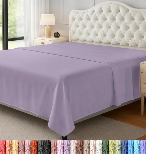 Miniatura 8 de Utopia Bedding Sábanas Planas - Paquete de 6 - Tela de Microfibra Cepillada Suave - Sábana Superior Resistente al Encogimiento y Decoloración - Gris