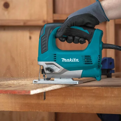 Miniatura 8 de Makita JV0600K Sierra de calar con mango superior, con estuche de herramientas