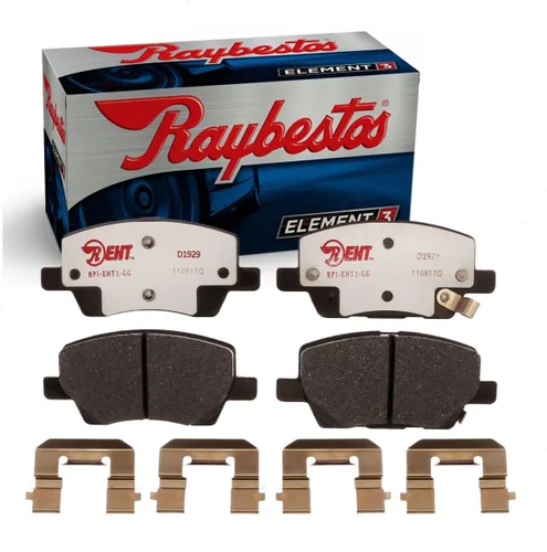 Miniatura 10 de Raybestos Element3 EHT™ Juego de pastillas de freno delantero de repuesto para Mini Cooper seleccionados de los años modelo 02-16, Mini Cooper