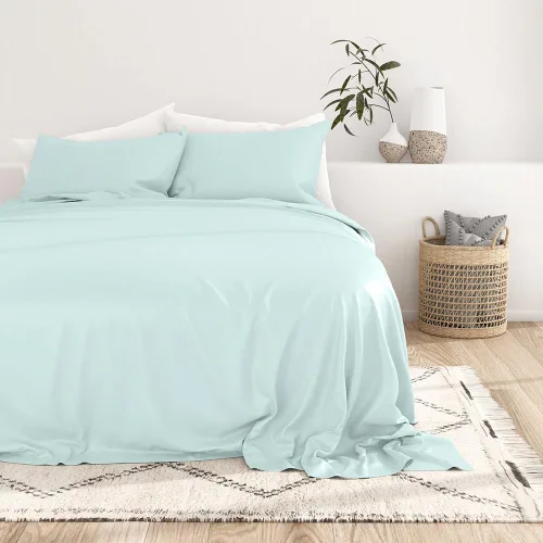Miniatura 7 de Linen Market Juego de sábanas de 4 piezas – Duerme mejor que nunca con estas sábanas ultrasuaves y refrescantes para tu cama de tamaño – Bolsillo
