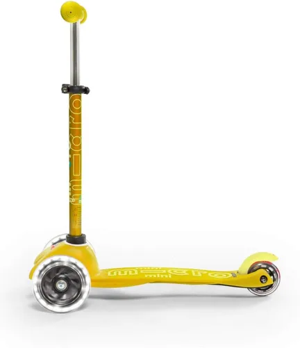 Miniatura 3 de Micro Kickboard Mini scooter LED para niños de 2 a 5 años Niños de hasta 110 libras Diseño de 3 ruedas inclinadas para dirigir Barra en T