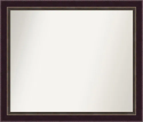 Miniatura 99 de Amanti Art Espejo de baño de bronce para sobre el fregadero, 24 x 24 pulgadas, espejo cuadrado de bronce Lara para tocador, marco de madera