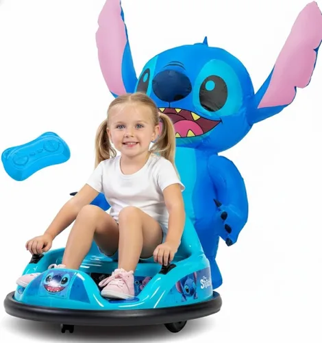 Miniatura 14 de Coche de Choque de Mickey Mouse de 6V para Niños Pequeños - Juguete Montable para Niños Pequeños, Coche de Choque Eléctrico para Niños