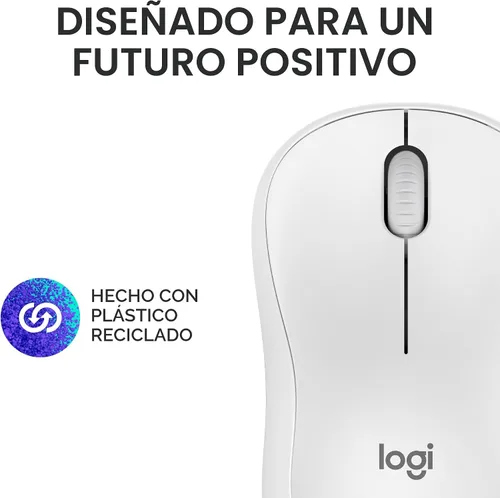 Miniatura 9 de Logitech M240 - Ratón Bluetooth silencioso, inalámbrico, compacto, portátil, seguimiento suave, batería de 18 meses, para Windows, macOS, ChromeOS