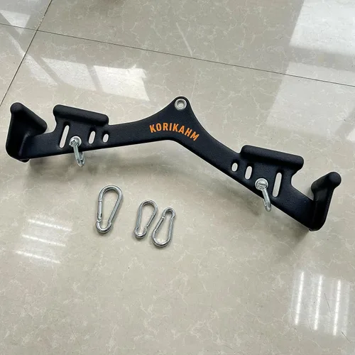 Miniatura 7 de Accesorios de tracción LAT de agarre múltiple, barra desplegable LAT, accesorio de máquina de cable para entrenamiento de músculos de la espalda