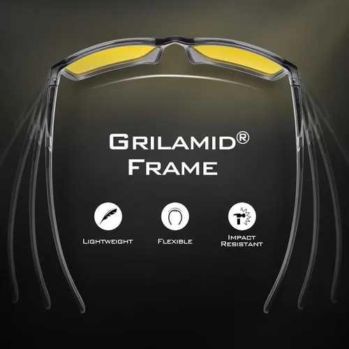 Miniatura 4 de KastKing IllumiLens Gafas de visión nocturna, gafas de conducción nocturna para hombres y mujeres, reducen el deslumbramiento y mejoran la visión