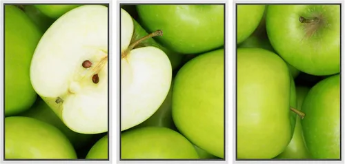 Miniatura 95 de wall26 Lienzo enmarcado para pared, juego de arte de hierbas, verduras y condimentos en madera, alimentos, fotografía cultural, realismo, paisaje