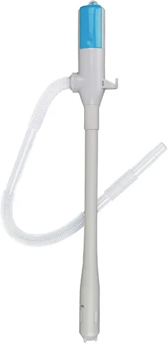 TERA PUMP Bomba de Varilla Básica (AA) Alimentada por Batería/Bomba de Transferencia de Combustible (2.8 GPM) Bomba Eléctrica de Gas para Gas,