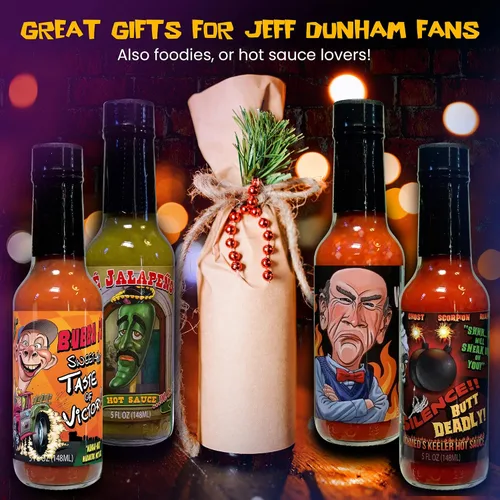 Miniatura 7 de Jeff Dunham - Salsa picante Bubba J's Mango Habanero Ideal para regalos de salsa picante - Sabor dulce y picante de la victoria (5 onzas líquidas)