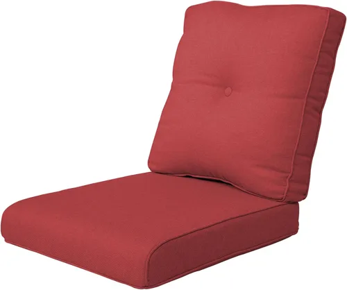 Miniatura 22 de Rilyson Cojines de patio para muebles de exterior, 22 x 24 pulgadas, respaldo alto y asiento profundo, cojín de exterior para sillas de patio, sofá