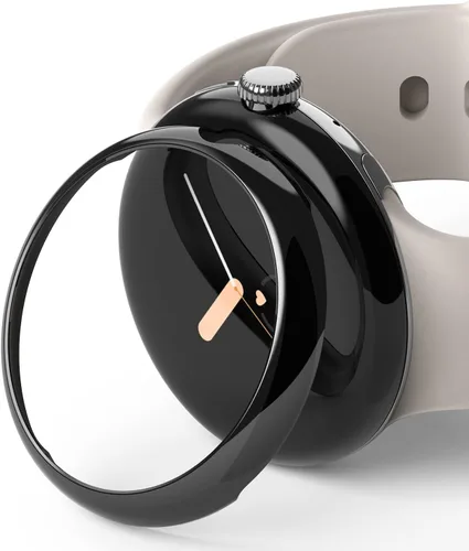Miniatura 11 de Ringke Bisel Styling Compatible con Google Pixel Watch Case, Marco Adhesivo Anillo Cubierta Anti Rasguños [Acero Inoxidable] Protector Accesorio