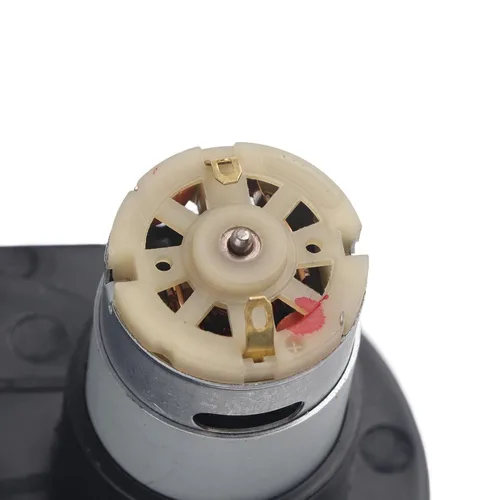 Miniatura 6 de GOTOTOP Motor eléctrico de 6 V, 12 V, 12000 a 20000 rpm, repuesto de engranaje de metal de bajo ruido para niños, auto de juguete con motor duradero
