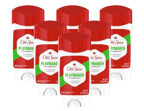 Old Spice Playmaker Antitranspirante y desodorante 3 oz (paquete de 6)